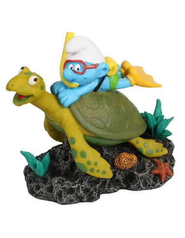 De Smurfen Onderwater Schildpad