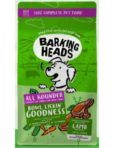 Barking Heads Bad Hiar Day Lam Hondenvoer