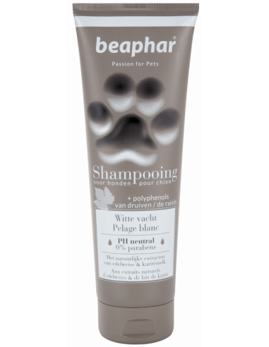 Beaphar Shampoo voor Honden met een Witte Vacht