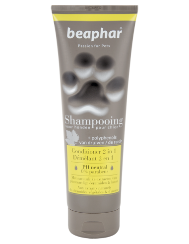 Beaphar shampoo en conditioner 2 in 1 voor honden