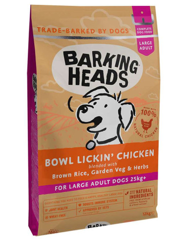 Barking Heads Bowl Lickin’ Chicken grote honden