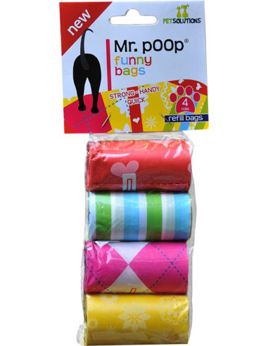 Mr. POOP Funny Bags