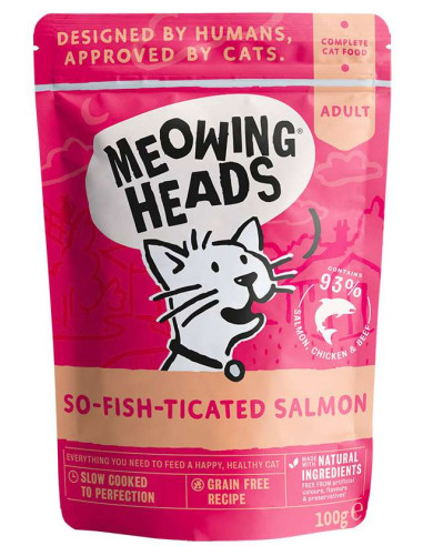 Meowings heads so-fish-ticated salmon