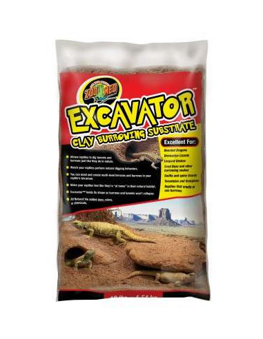 ZOO MED Excavator clay Burrowing Substrate