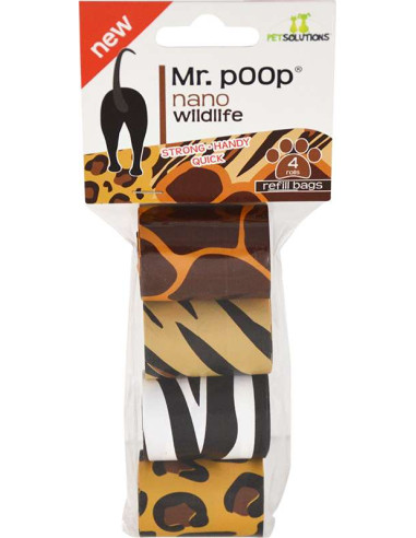 Mr Poop Safari Nano poepzakjes