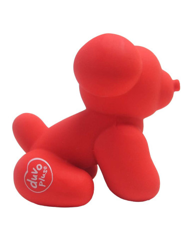Latex balloon pug Rood
